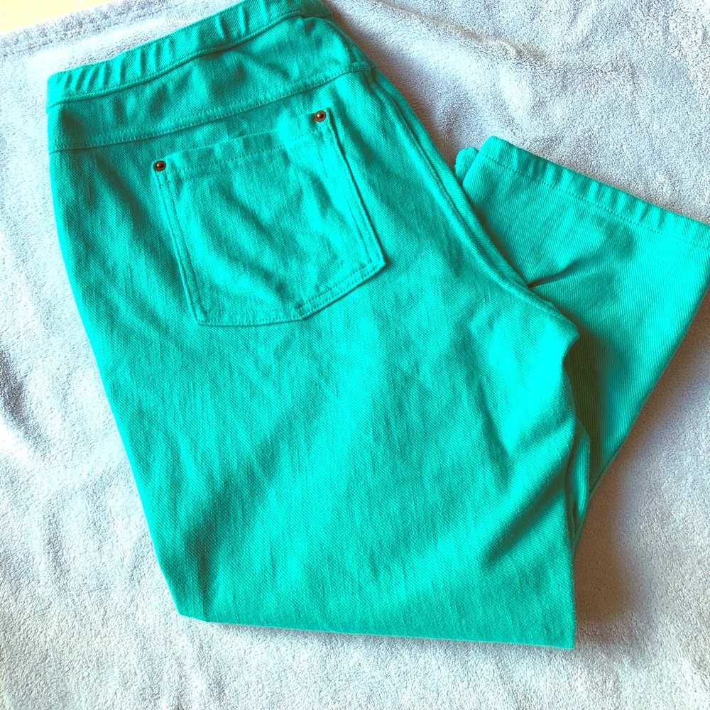 Denim Legging Capris